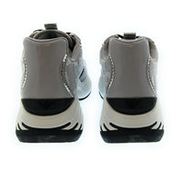 Emporio Armani Emporio Armani Women's Grey Chunky Logo Sneakers-6.5