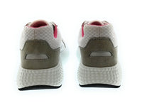 Emporio Armani Emporio Armani Women's White Grey Textured-Sole Sneakers-6.5