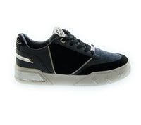 Emporio Armani Emporio Armani Women's Black Metallic-Accent Chunky Sneakers-