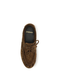 SAINT LAURENT Saint Laurent Women Suede Loafers