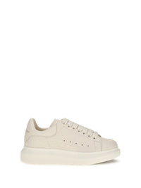 ALEXANDER McQUEEN Alexander Mcqueen Women Oversized Pebbled Leather Sneakers