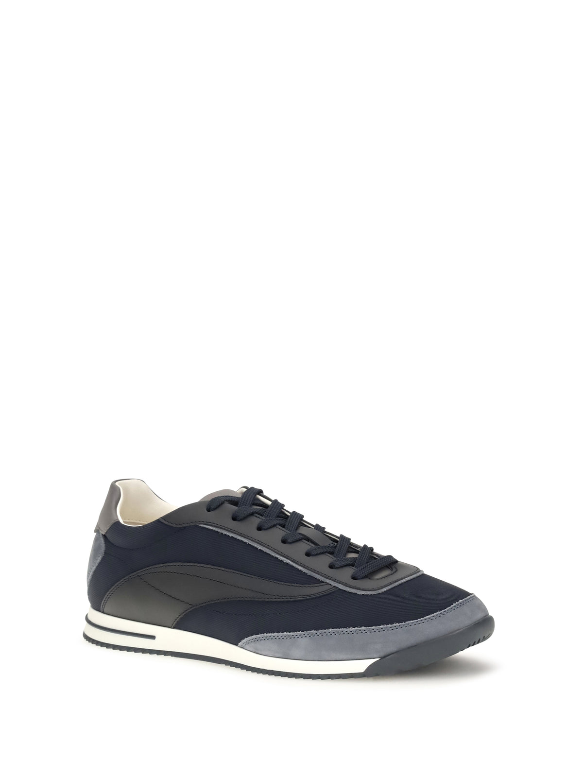 BRUNELLO CUCINELLI Brunello Cucinelli Men Lace-Up Suede Sneakers