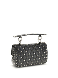 VALENTINO GARAVANI Valentino Garavani Women Rockstud Spike Mini Top Handle Bag In Nappa
