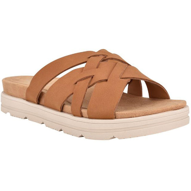 Star  Womens Strappy Open Toe Flat Sandals