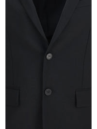 FENDI Fendi Men Single-Breasted Kid Mohair Blazer