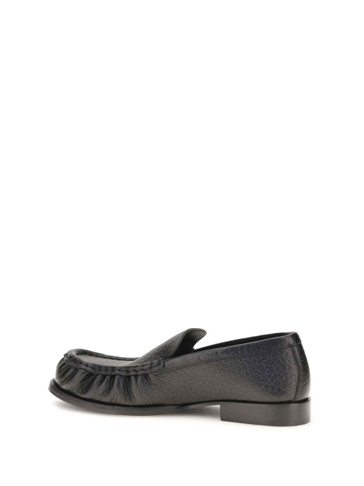 Dries Van Noten Women Grained Leather Loafers