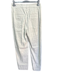 Brunello Cucinelli Linen Blend Pleated Relaxed Fit Trousers