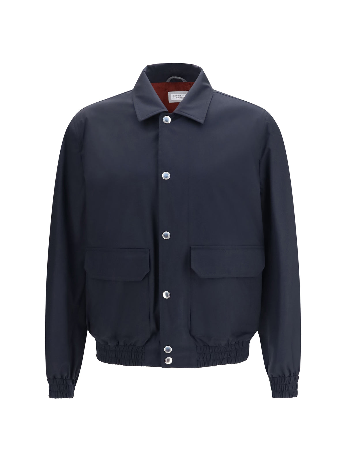 Brunello Cucinelli Men Silk And Wool Jacket