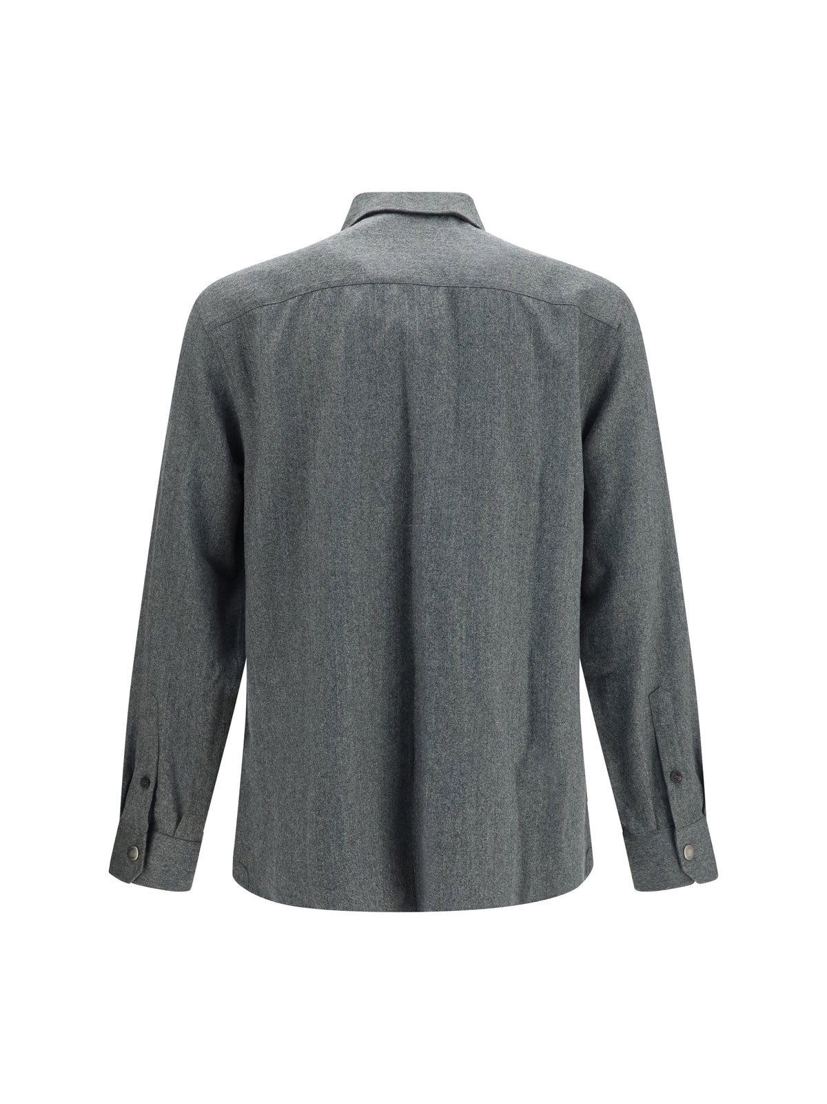 Brunello Cucinelli Men Virgin Wool Shirt