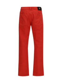 Versace Men Straight-Leg Cotton Denim Jeans