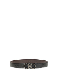 Ferragamo Men Reversible And Adjustable Gancini Belt