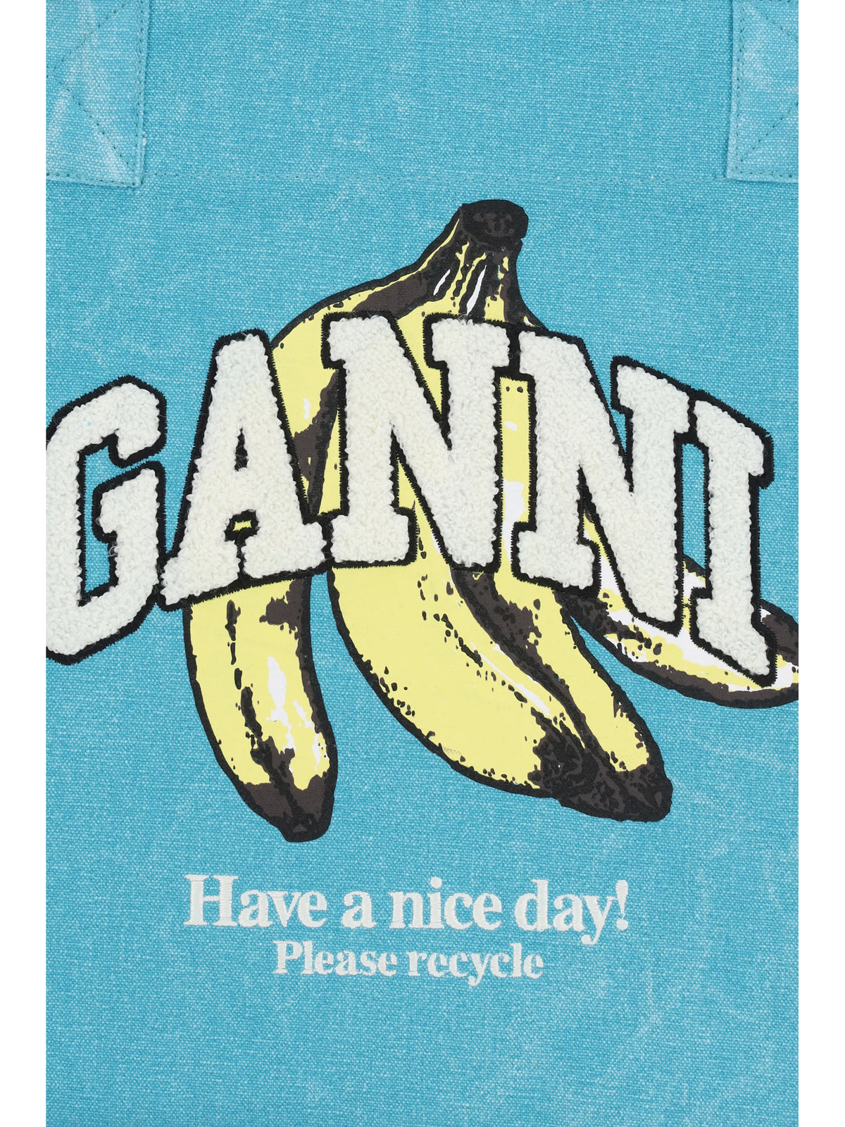 GANNI Ganni Women Medium Banana Print Tote Bag