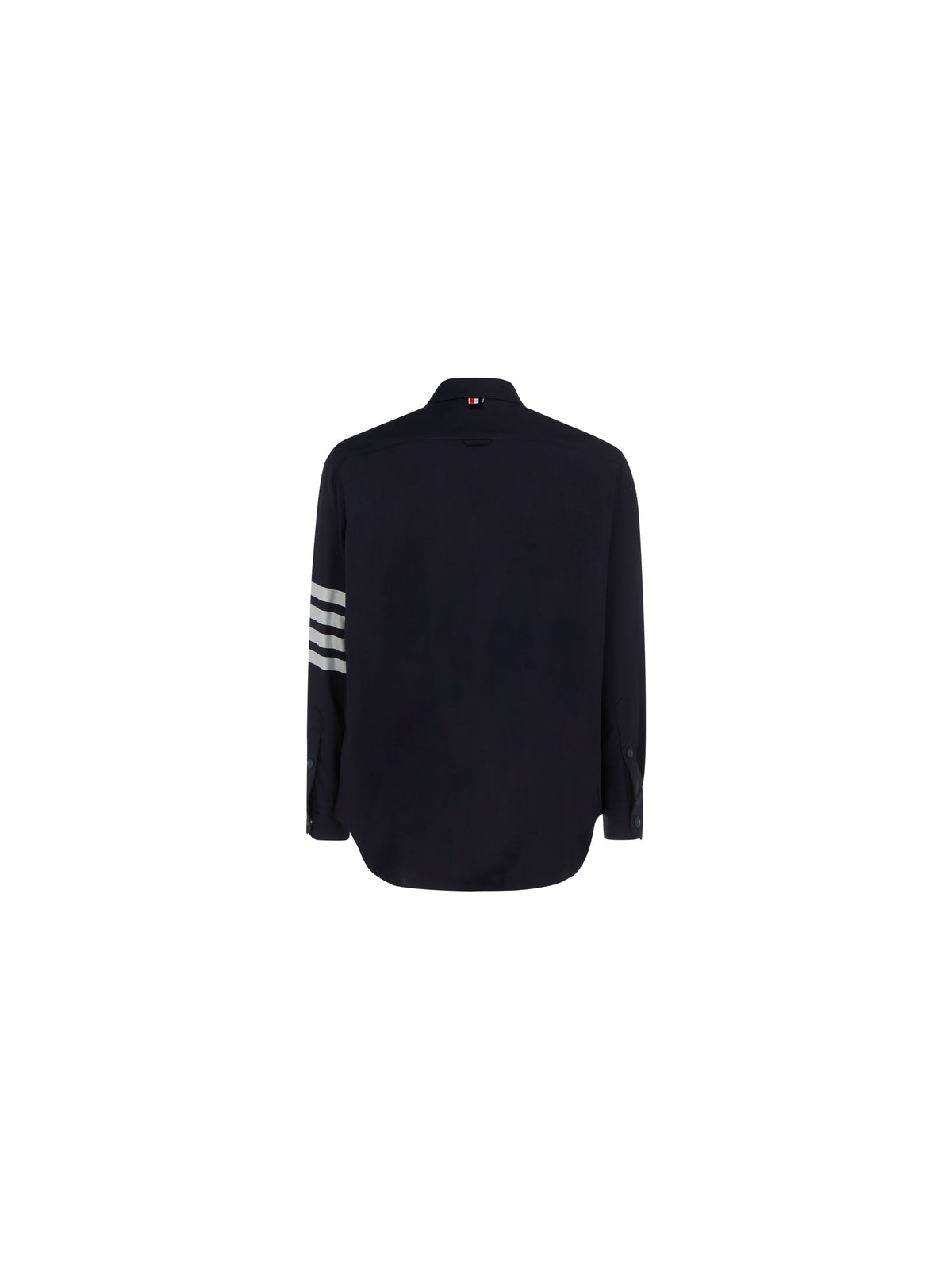 THOM BROWNE Thom Browne Men Wool And Cotton Blend Shirt