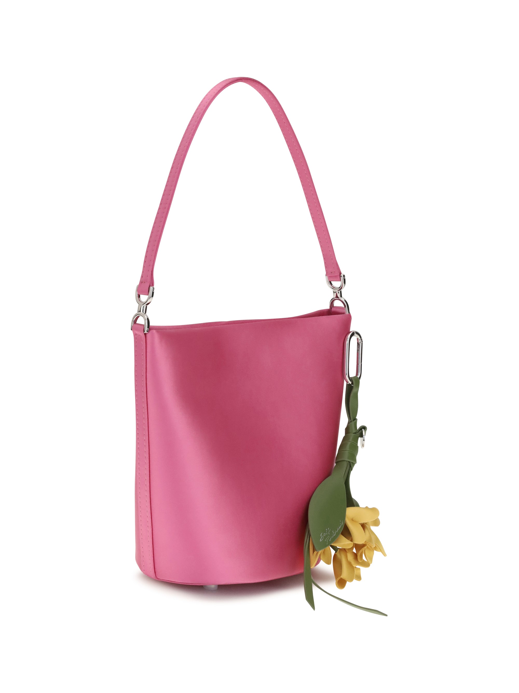 SELF-PORTRAIT Self-Portrait Women Satin Bucket Bag