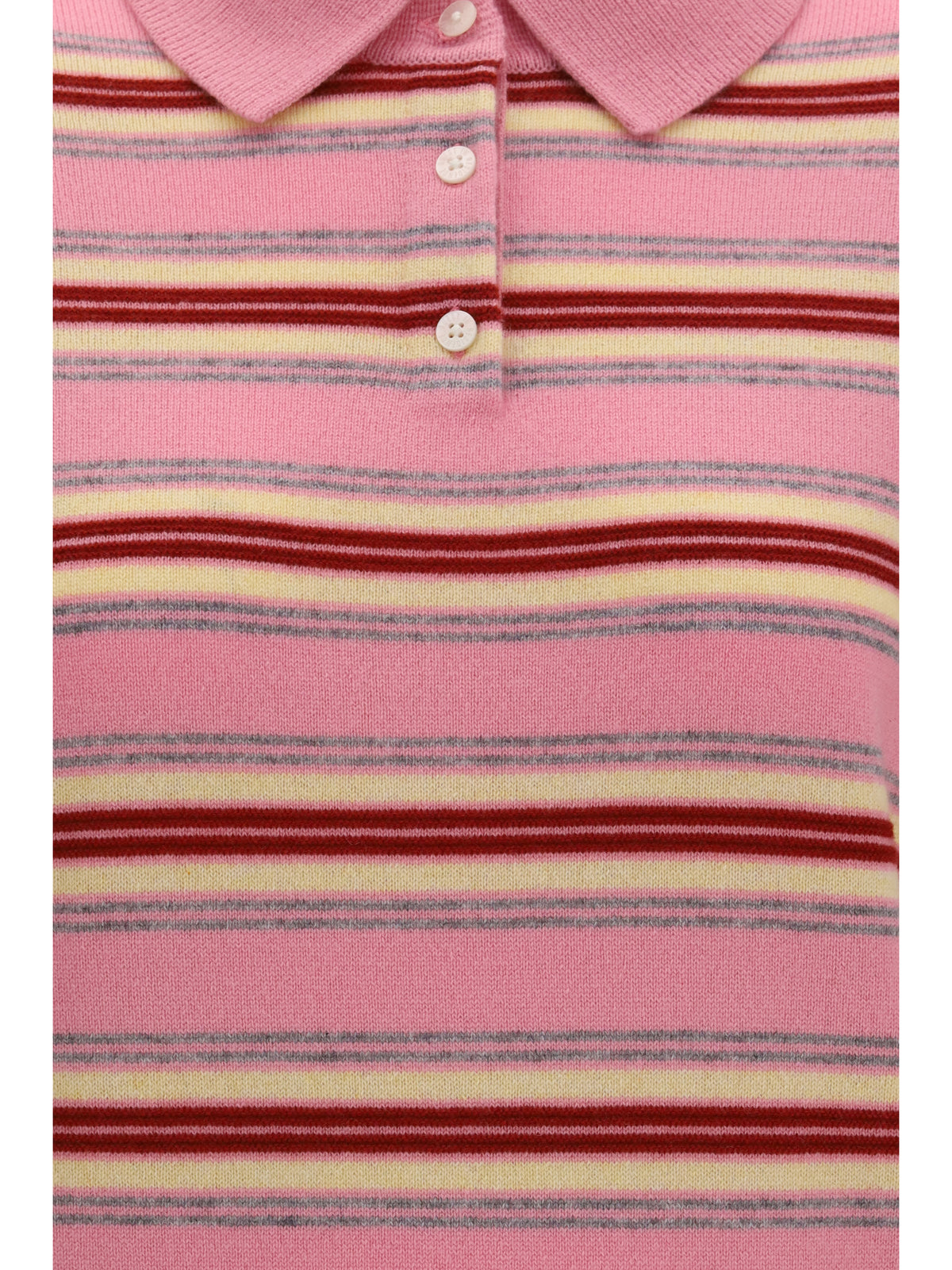 GUEST IN RESIDENCE Guest In Residence Women College Striped Polo Sweater