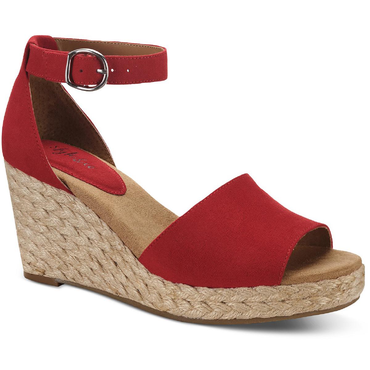 Seleeney Womens Dressy Open Toe Wedge Sandals