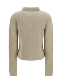 Our Legacy Women Polo Collar Sweater With Buttons