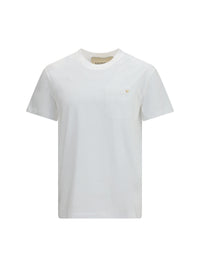 Valentino Men Cotton T-Shirt With Vgold