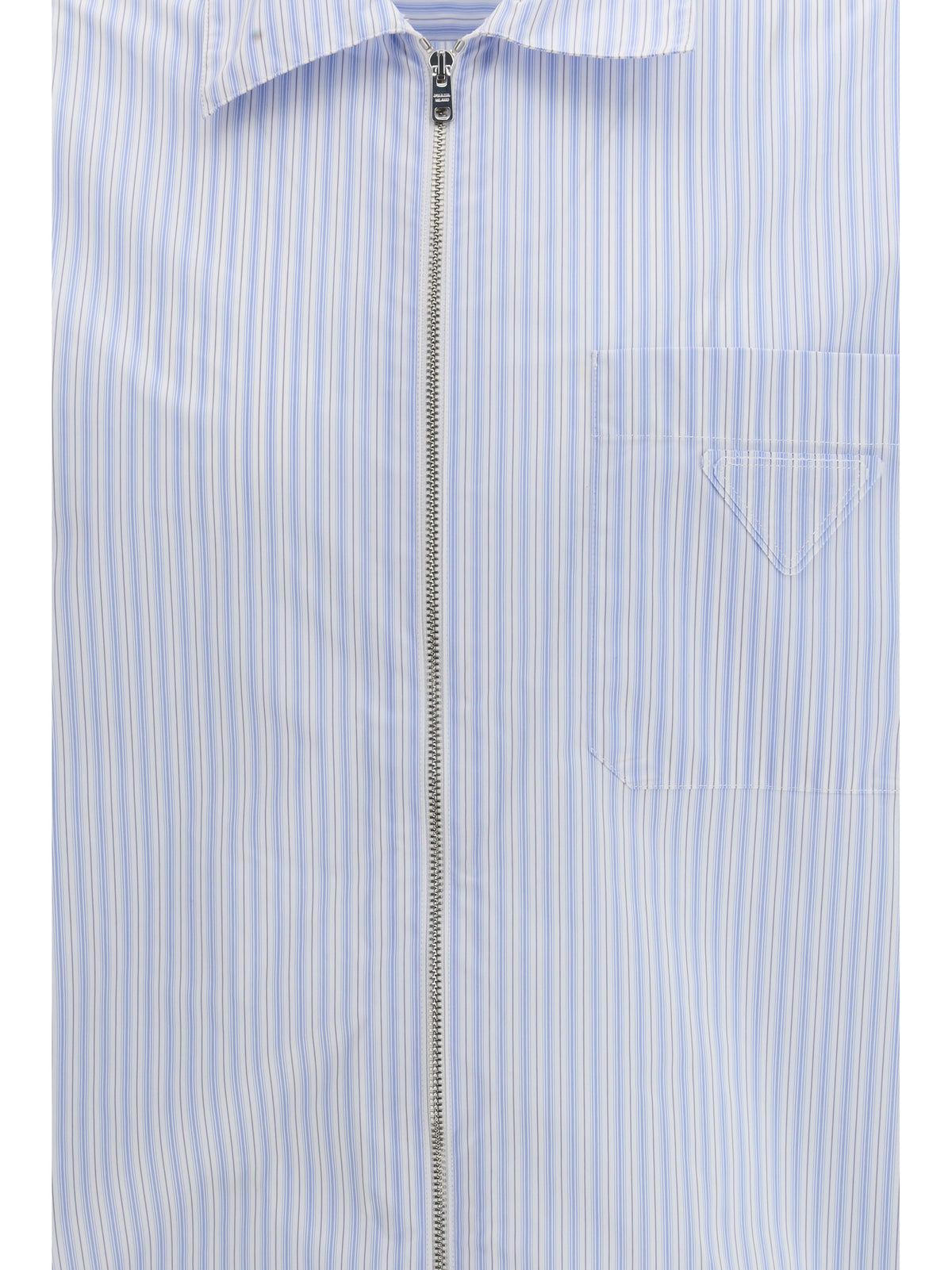 Prada Men Striped Re-Nylon Shirt