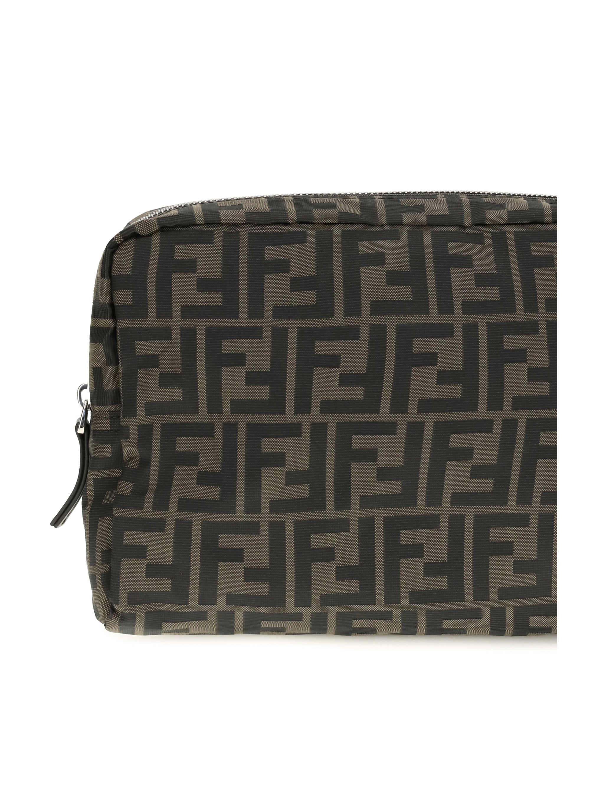FENDI Fendi Men Medium Superlight Ff Zucca Fabric Beauty Case