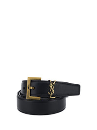 SAINT LAURENT Saint Laurent Women Leather Belt