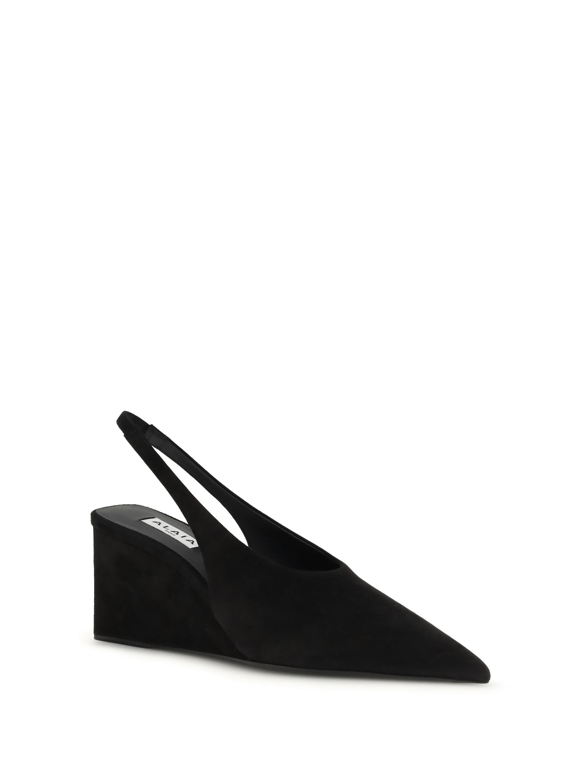 Alaïa Women Cube Wedge Slingback Pumps