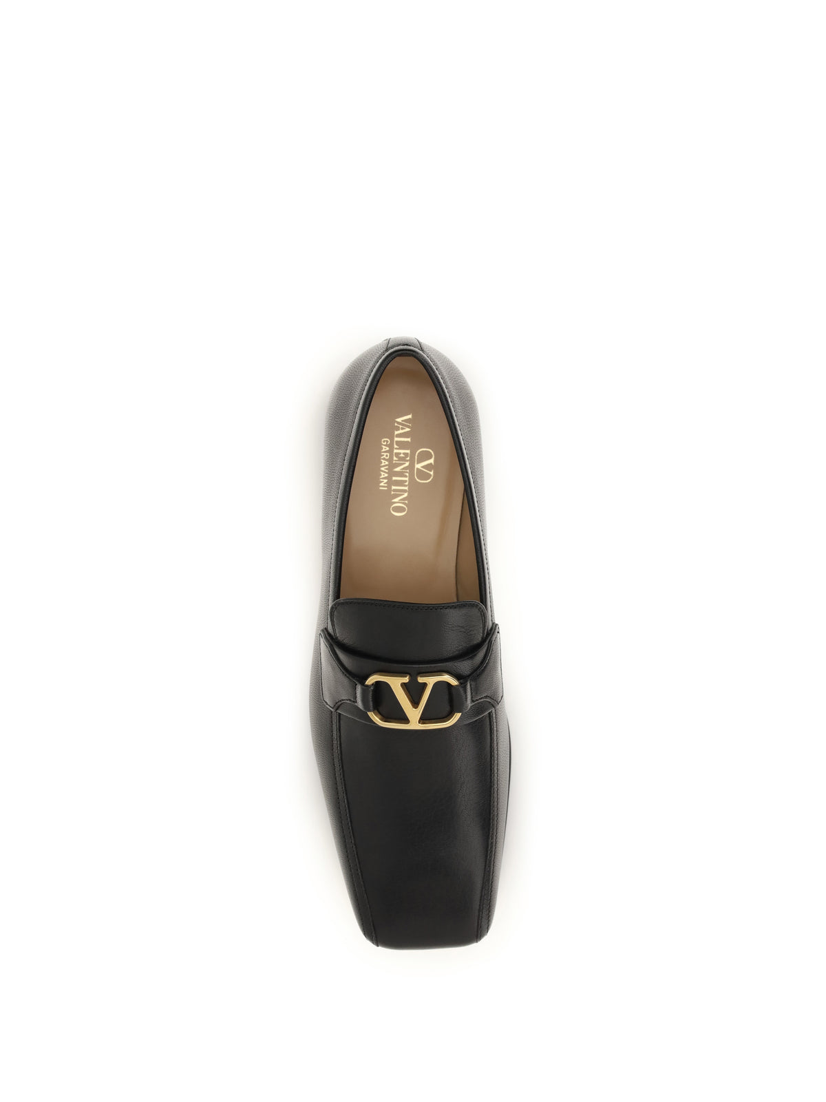 Valentino Garavani Men Goat Vlogo Loafers