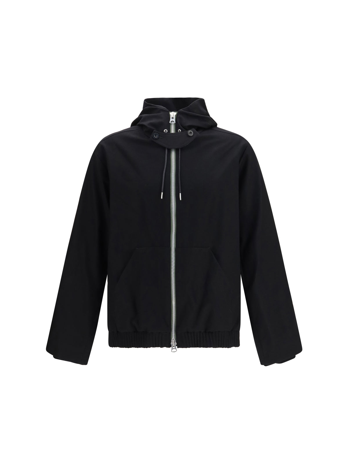 Sacai Men Hooded Flannel Jacket