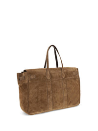 Brunello Cucinelli Women Explorer Suede Travel Bag