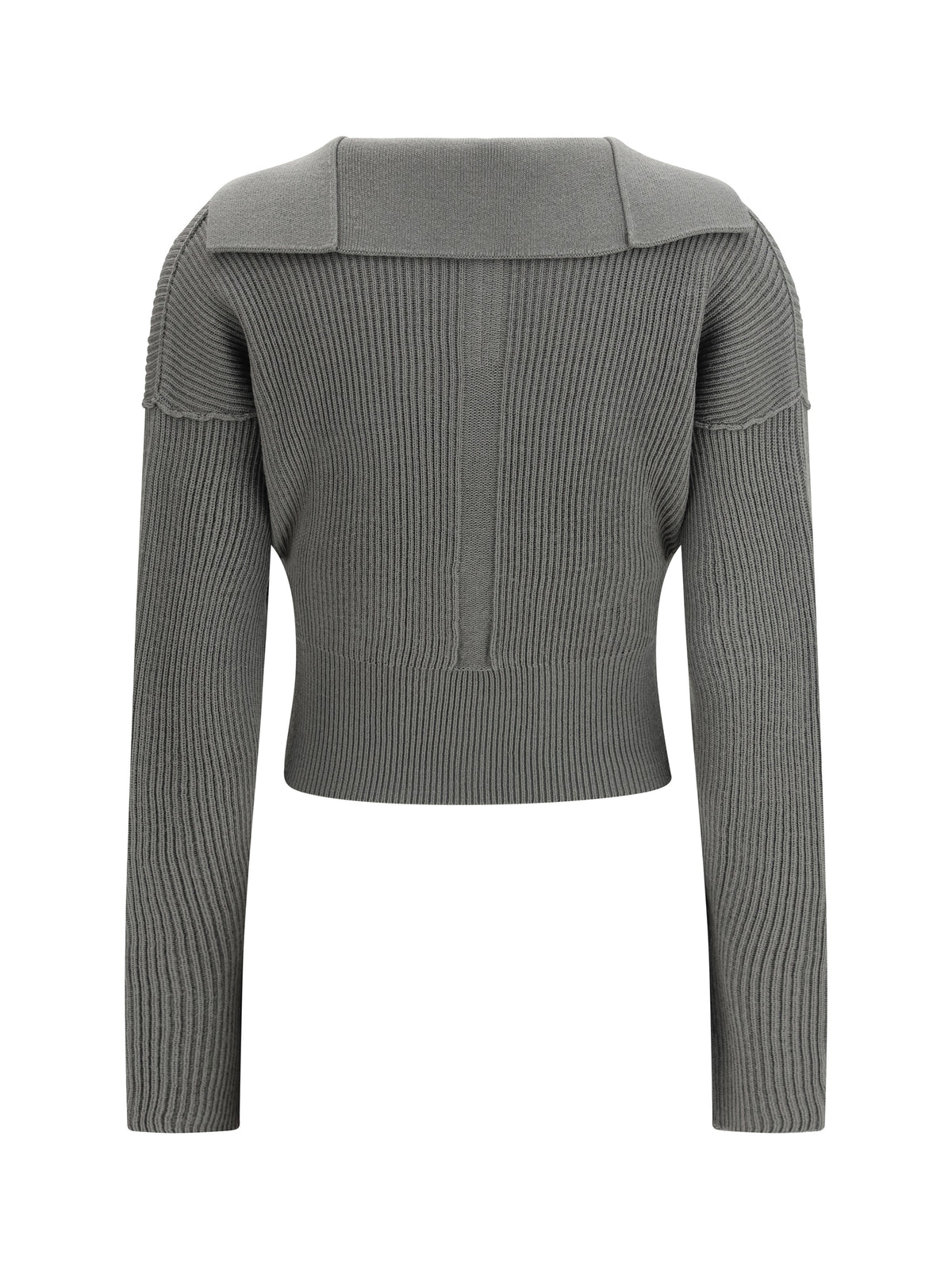 RICK OWENS Rick Owens Women Euca Virgin Wool Sweater With V Neck