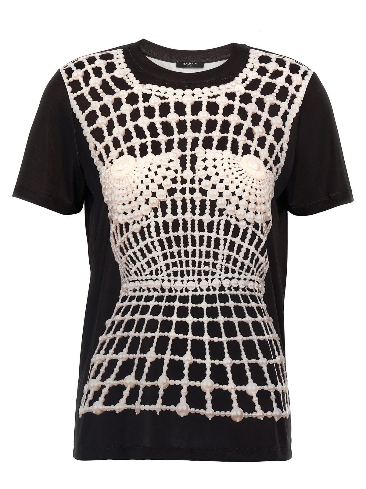 BALMAIN Balmain Women Trompe L'oeil T-Shirt
