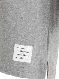 Thom Browne Men T-Shirt With Horizontal Bands