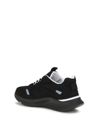 Valentino Garavani Men Demivee Mesh And Suede Sneakers