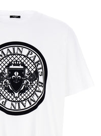 Balmain Men Velvet Logo T-Shirt