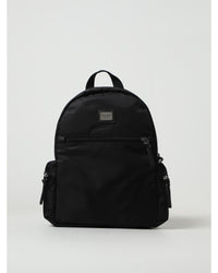 Dolce & Gabbana Nylon Backpack Kids Black Duffel Bags