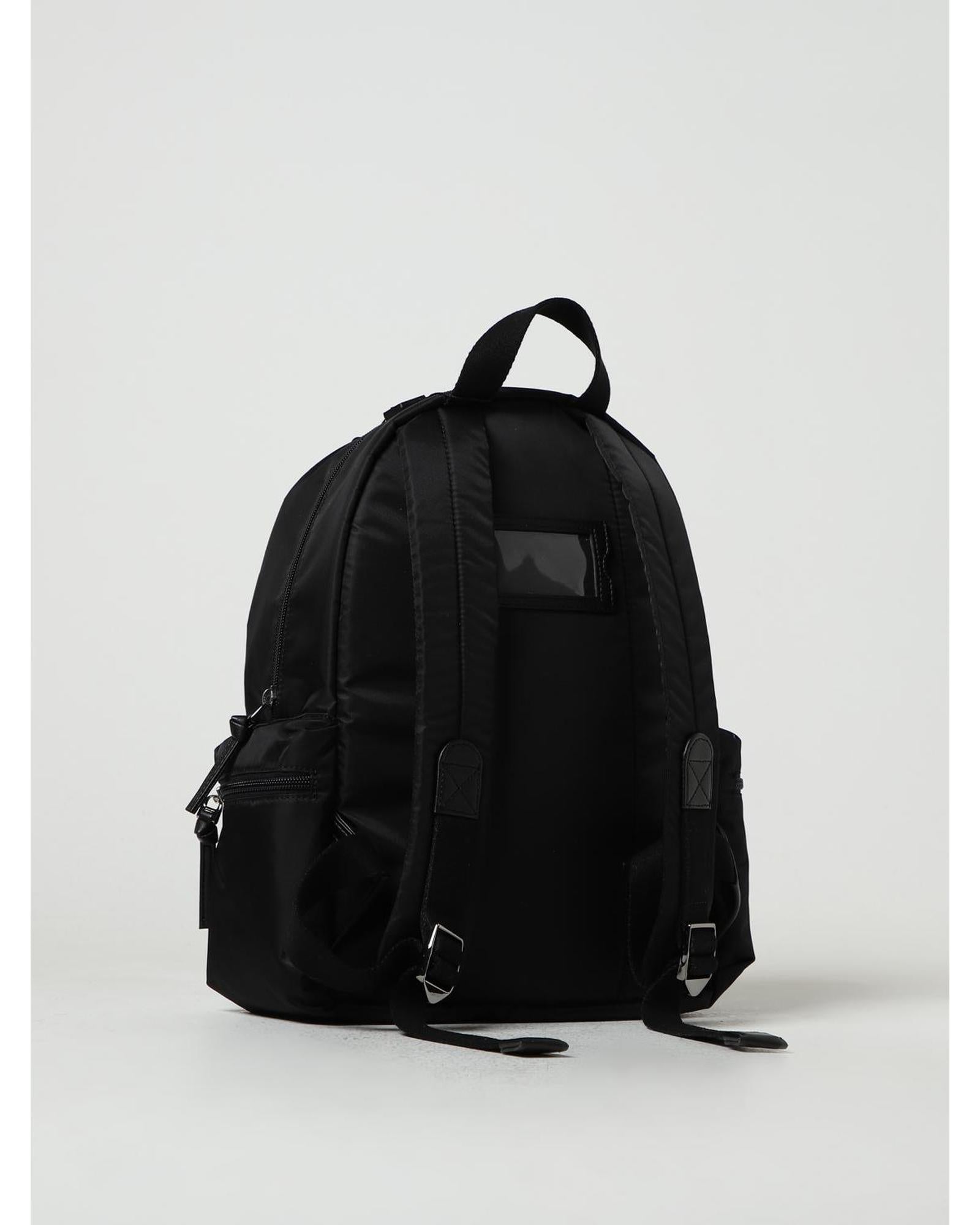 Dolce & Gabbana Nylon Backpack Kids Black Duffel Bags