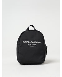Dolce & Gabbana Mini Backpack Logo Detail Kids Black Bags ONE SIZE Black