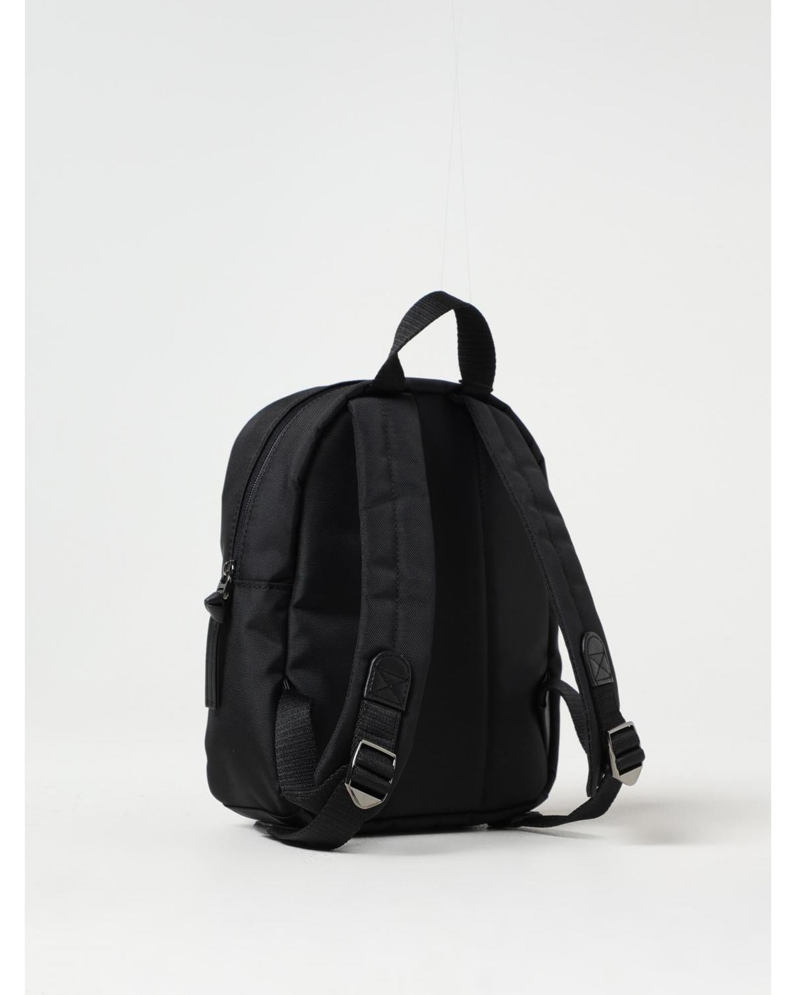 Dolce & Gabbana Mini Backpack Logo Detail Kids Black Bags