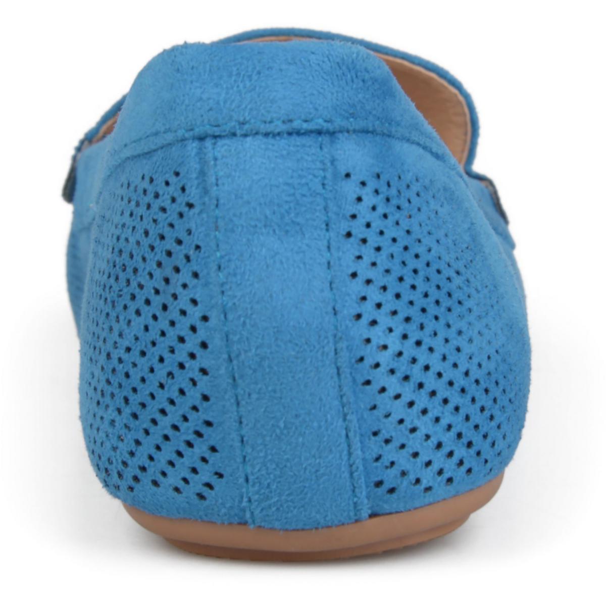 Halsey Womens Faux Suede Lifestyle Loafers