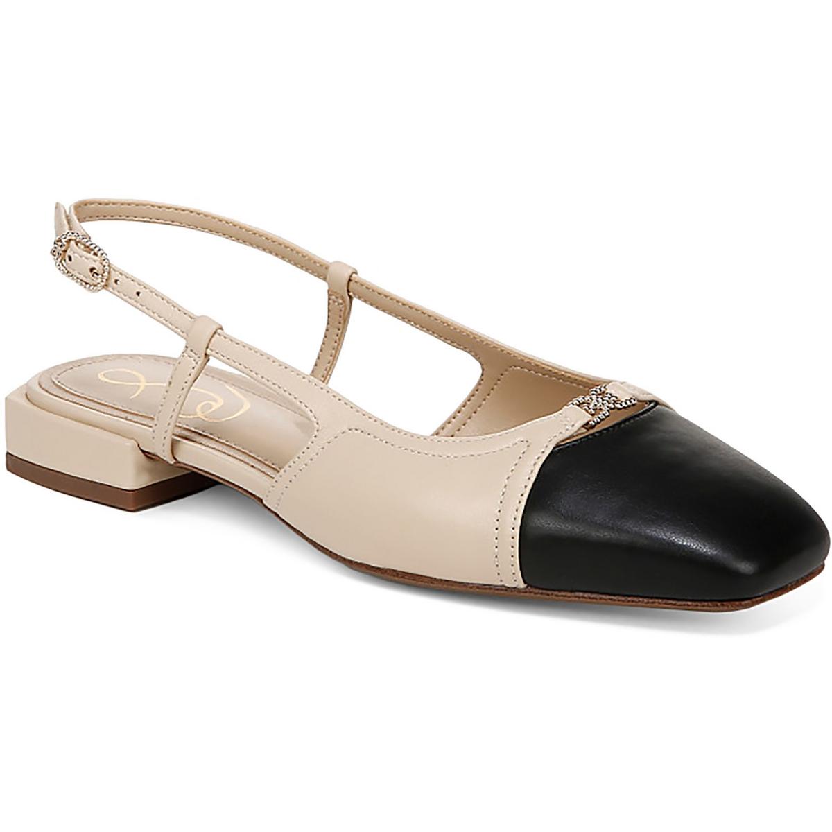 Womens Buckle Ankle Strap Slingback Heels