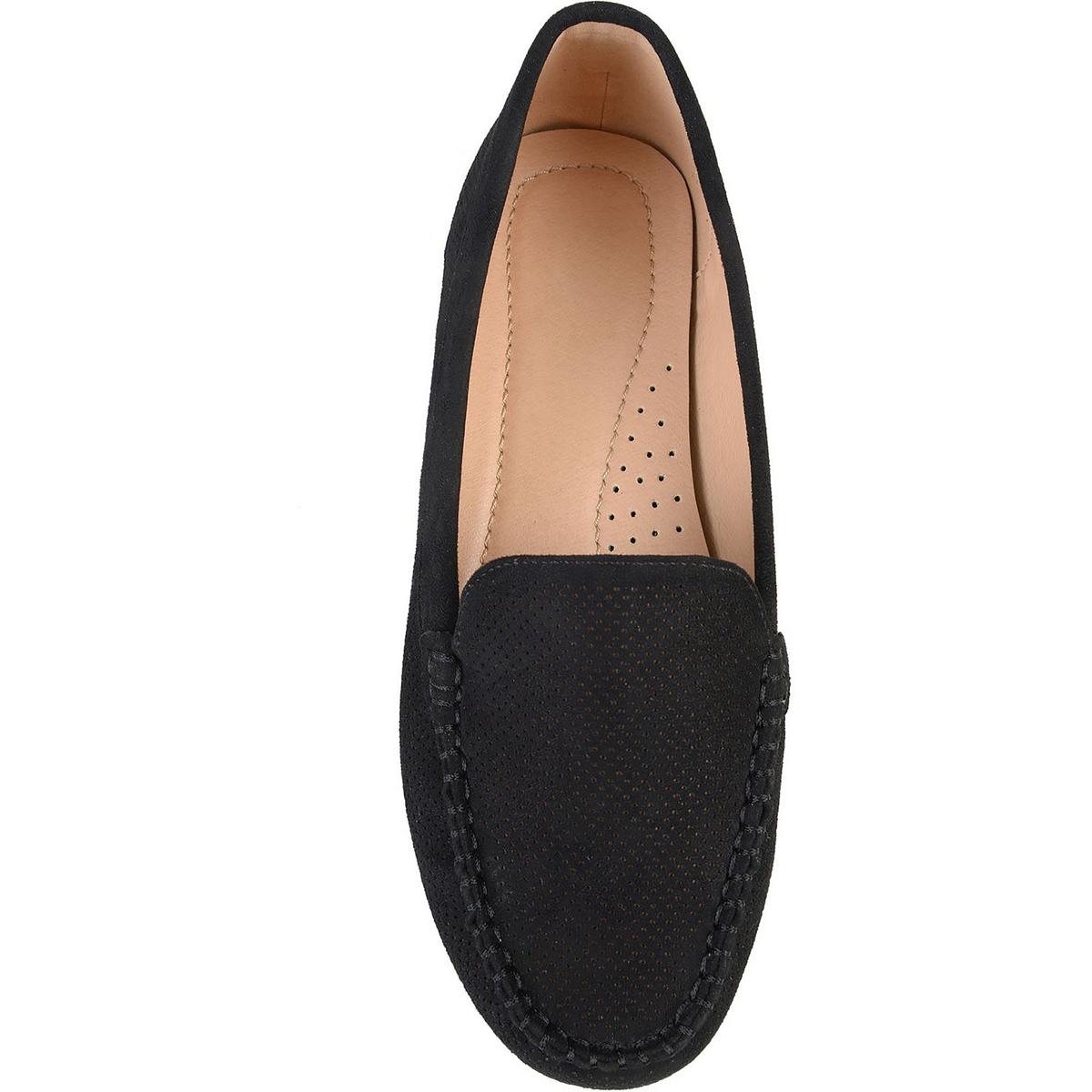Halsey Womens Faux Suede Lifestyle Loafers
