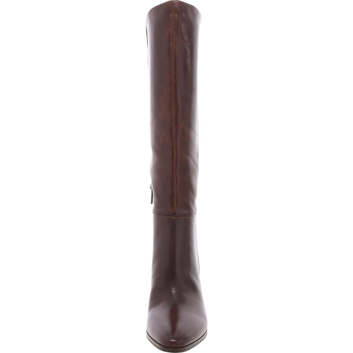 Dawna Womens Zipper Knee-High Boots