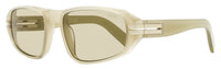 Zegna Lanyard Sunglasses EZ0262 57J Transparent Beige 58mm Transparent Beige