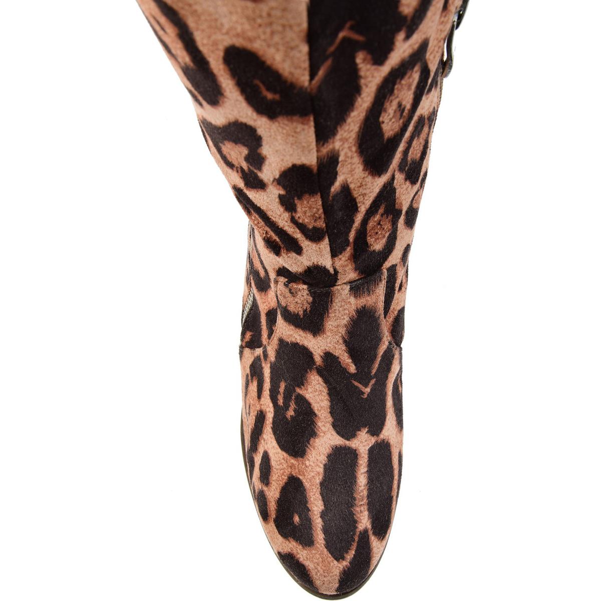 Kerin Womens Faux Suede Knee-High Boots