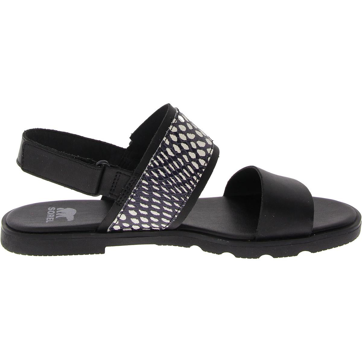 Ella III Slingback Womens Open Toe Strappy Slingback Sandals