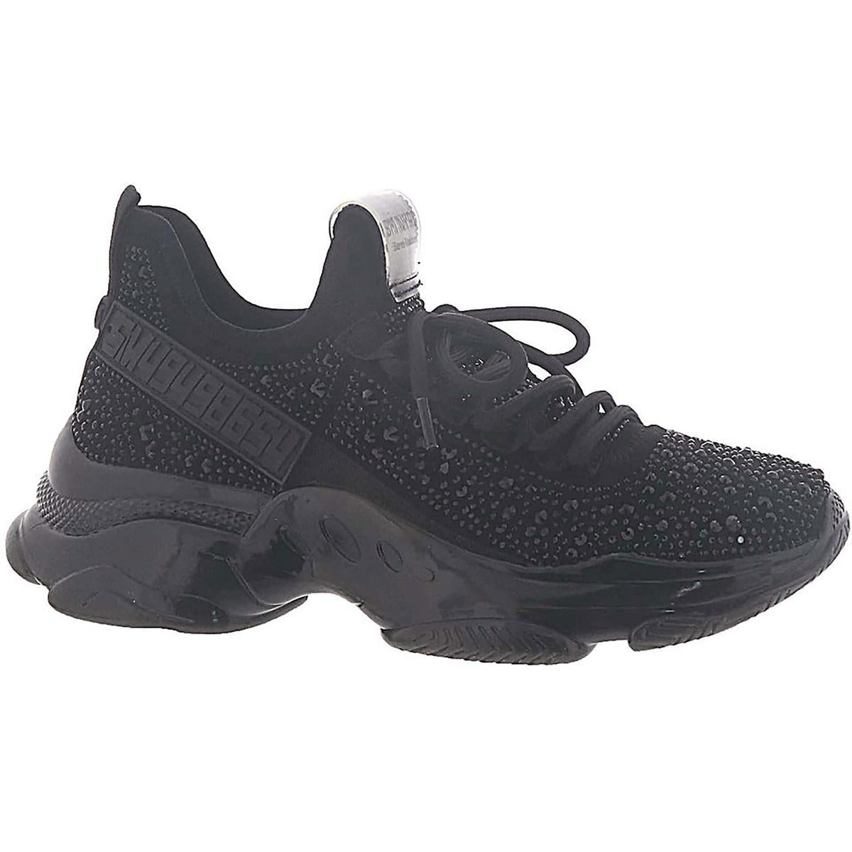 Maxima Womens Embellished Low Top Casual and Fashion Sneakers