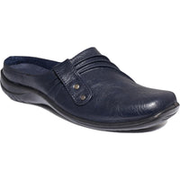 Holly Womens Mules Navy Matte
