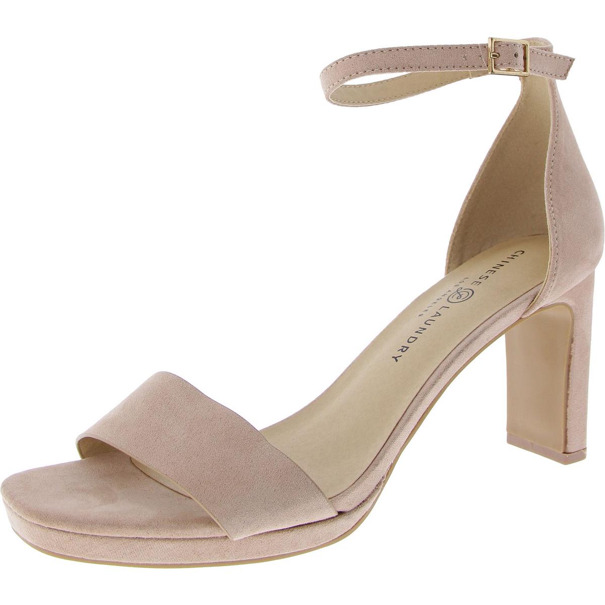 Womens Dressy Buckle Ankle Strap