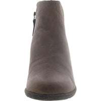 Wilrose Frost Womens Leather Zip Up Ankle Boots