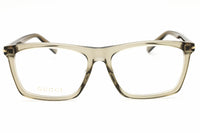 Gucci Gucci Eyeglasses Square Full Rim, Black Frame and Clear Demo Lenses Lens GG1445O001